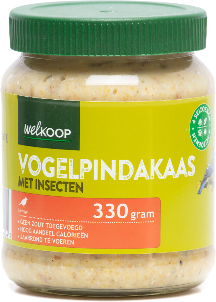 Welkoop Vogelpindakaas - insecten