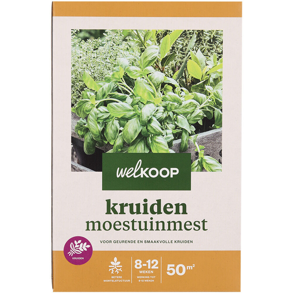 Welkoop - Kruiden Moestuinmest - 50 m2 - 2 Kilogram Welkoop - Kruiden Moestuinmest - 50 m2 - 2 Kilogram