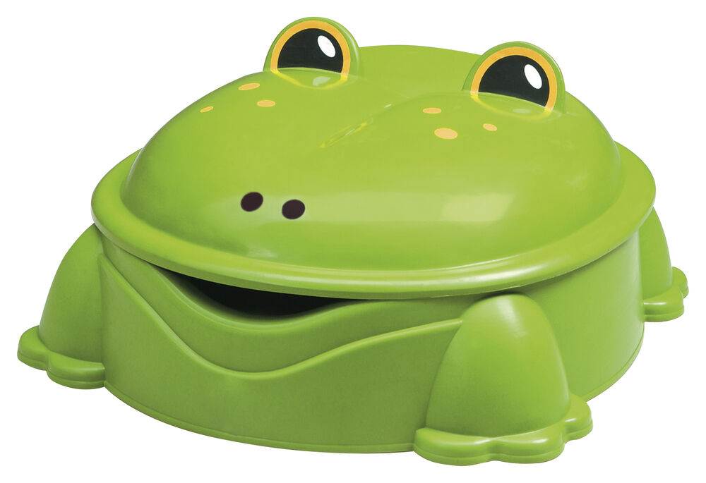 Zandbak Freddy de Kikker - Groen - 20x92x84 cm