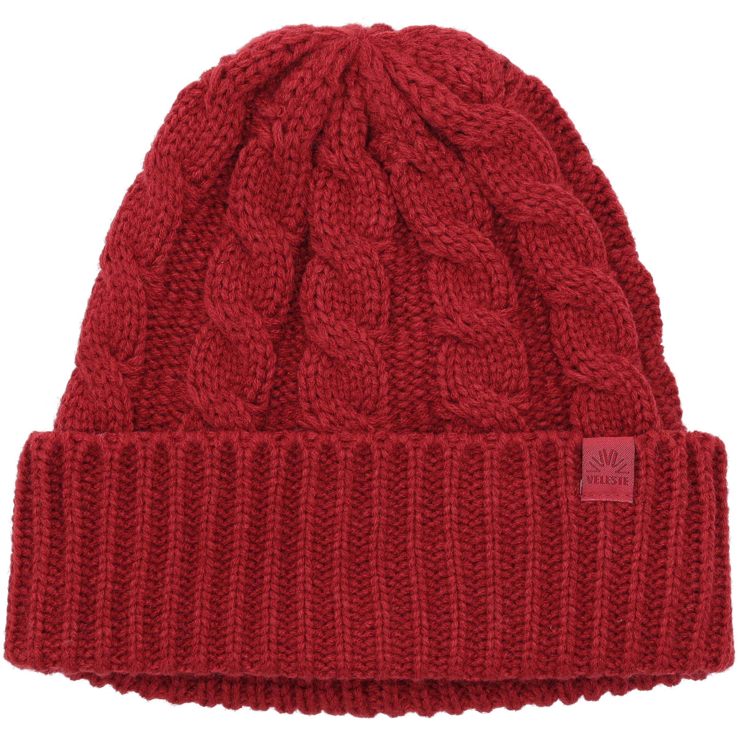 Veleste Kabel - Muts - Rood