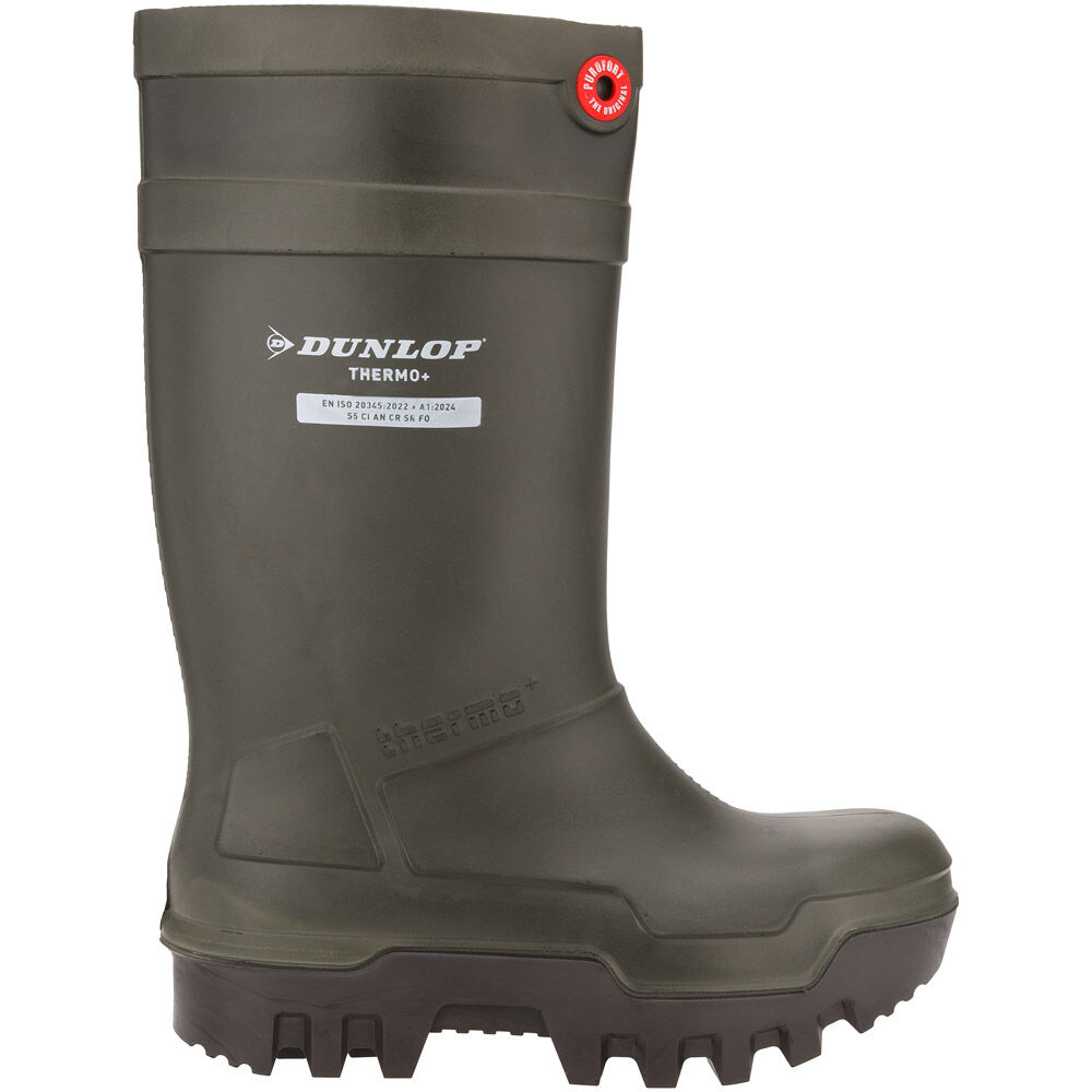 Dunlop Purofort Thermo+ Full Safety C662933.HA - Werklaarzen - Donkergroen - 41