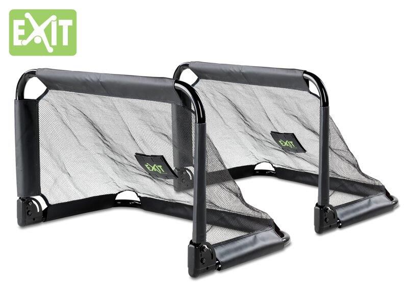 EXIT Pico - voetbalgoal - Zwart - Staal