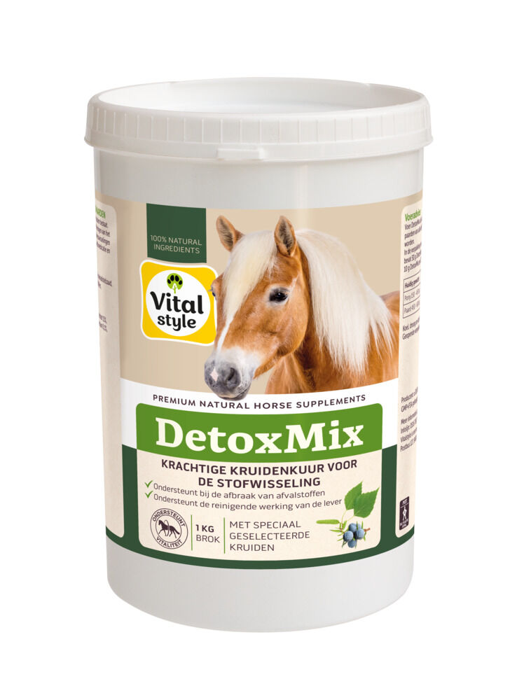 VITALstyle DetoxMix - Supplement - 1 Kilogram - Pot