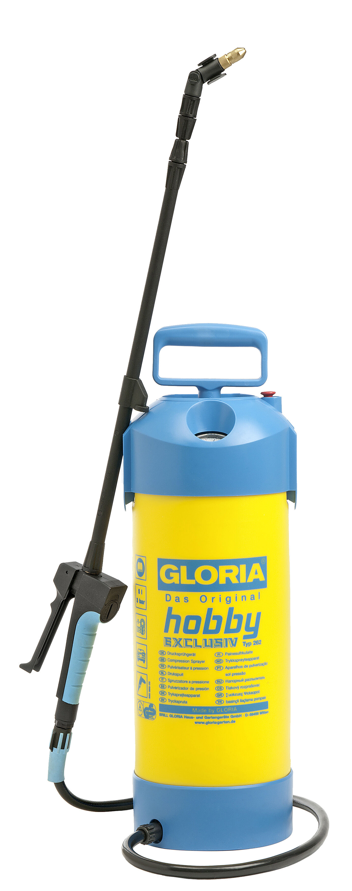 Gloria Drukspuit Hobby-Exclusief - Drukspuiten - 5 l - 120 cm