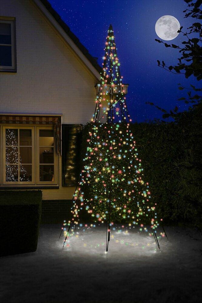 Fairybell 4 meter - Vlaggenmast kerstboom - 640 - Multicolor - 400 cm Fairybell 4 meter - Vlaggenmast kerstboom - 640 - Multicolor - 400 cm