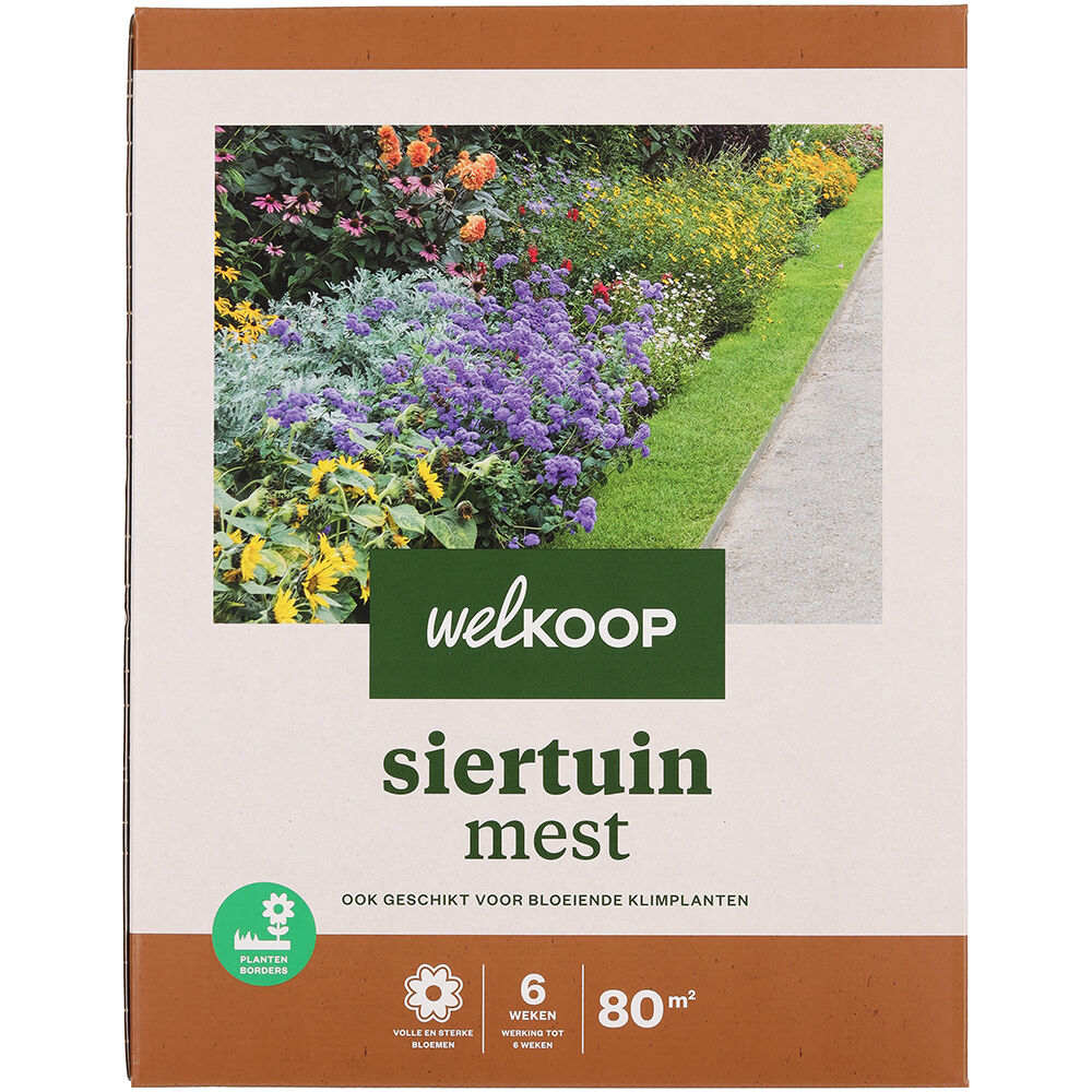 Welkoop - Siertuinmest - 80 m2 - 4 Kilogram Welkoop - Siertuinmest - 80 m2 - 4 Kilogram