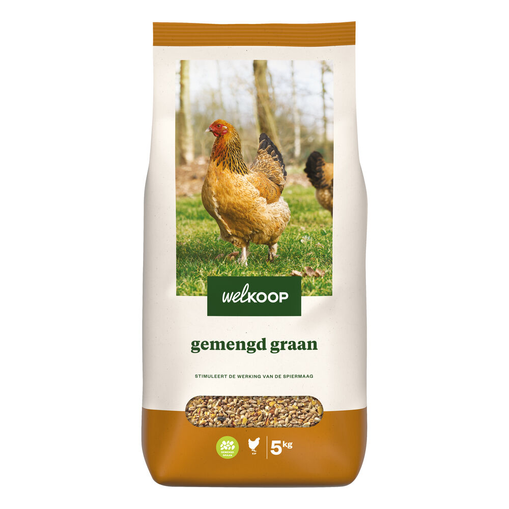 Welkoop Gemengd graan - Kippenvoer - 5 Kilogram Welkoop Gemengd graan - Kippenvoer - 5 Kilogram