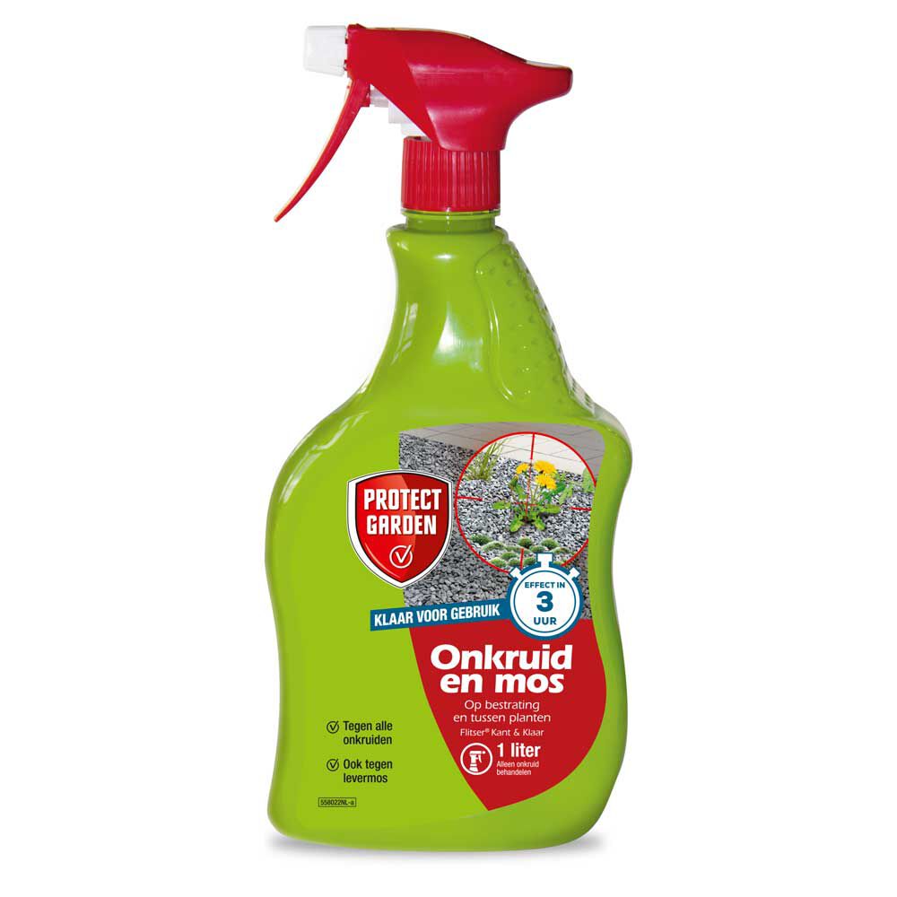 Protect Garden Flitser Kant & Klaar - Onkruid en mos - 1 Liter