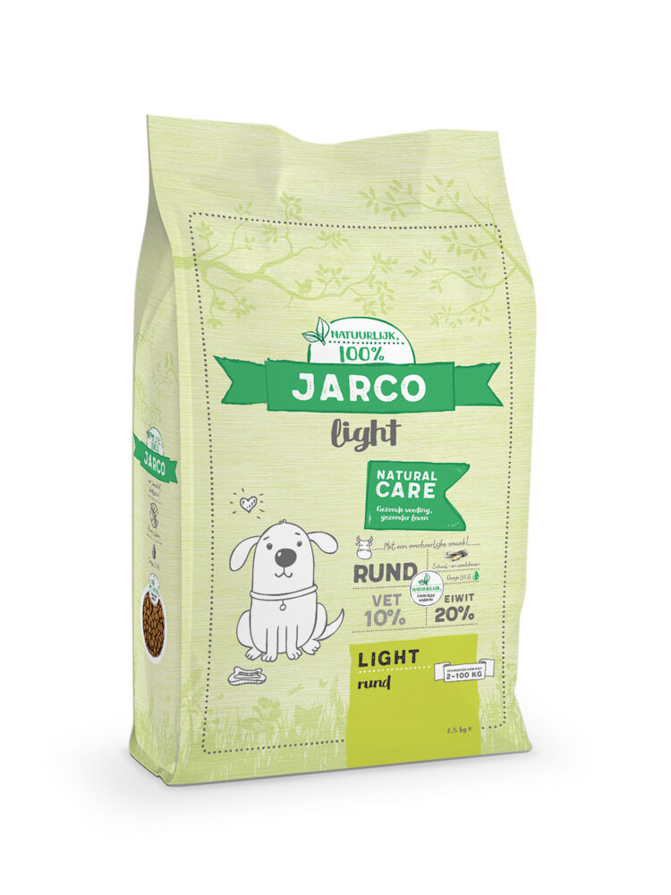 Jarco Dog Light - Hondenvoer - 2500 Gram - rund Jarco Dog Light - Hondenvoer - 2500 Gram - rund