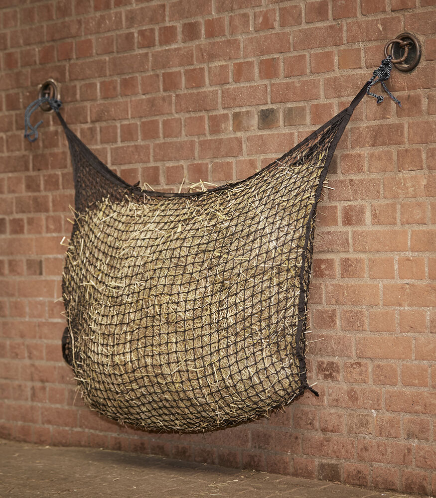 Hooinet Rechthoek Maas 3x3cm - Zwart - 44x21x12 cm Hooinet Rechthoek Maas 3x3cm - Zwart - 44x21x12 cm